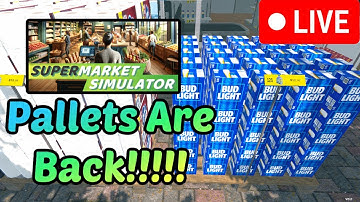 Supermarket Simulator - Pallets Have Returned!