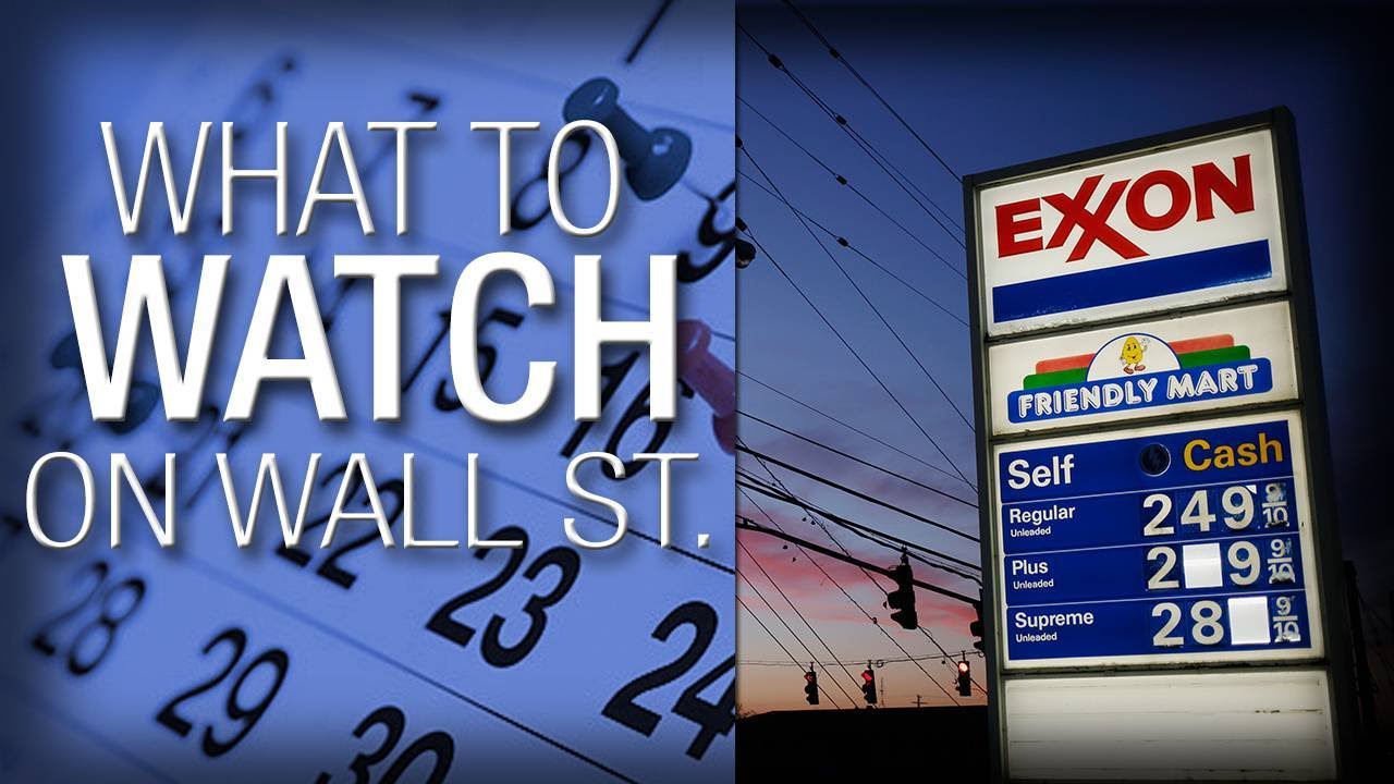 What to Watch: Wall Street Awaiting Earnings from Oil Giants Exxon Mobil and Chevron on Friday