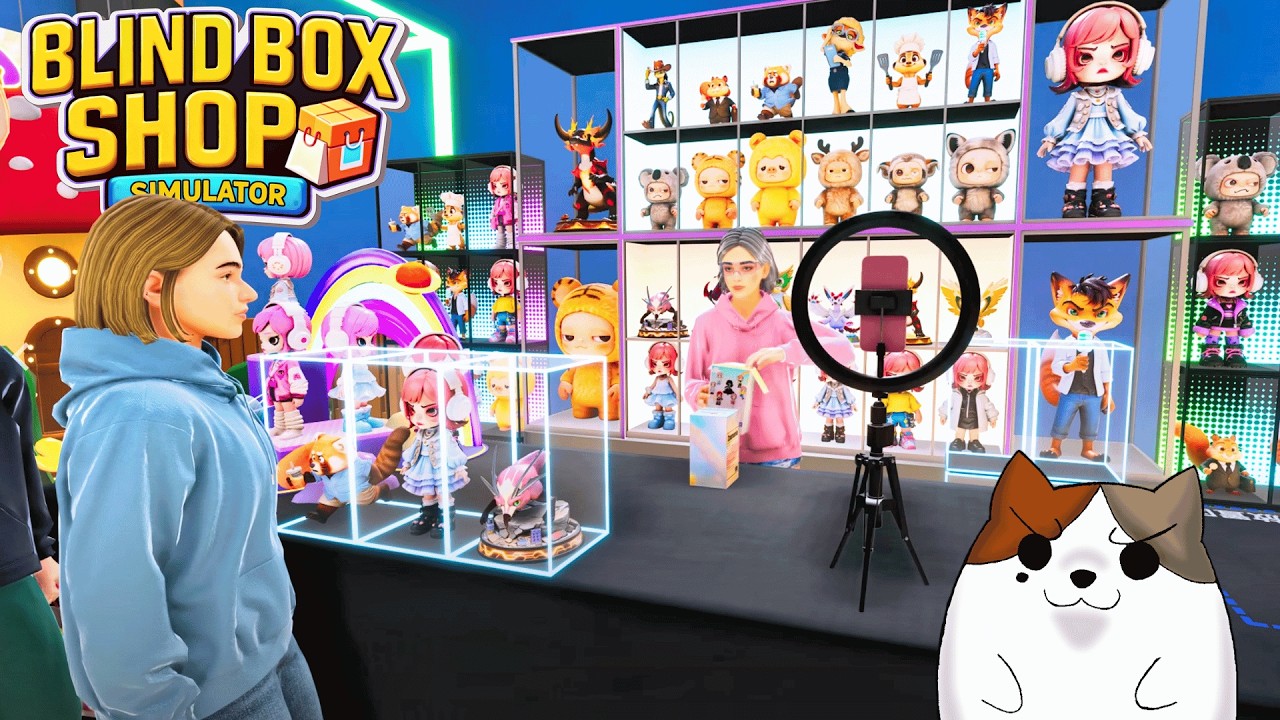 Blind Box Shop Simulator Demo First Look! New Upcoming Figurine and ...