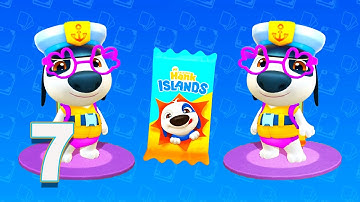 My Talking Hank: Islands Gameplay Walkthrough Part 7 - FHD Full Screen (Android/iOS)