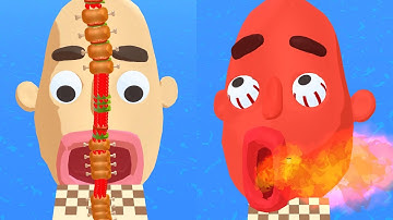 NOOB vs PRO vs HACKER in Sandwich Runner Gameplay Walkthrough All Max Levels