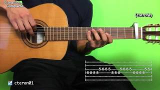 Video thumbnail of "Amor de Madre - Aventura Tutorial Guitarra"