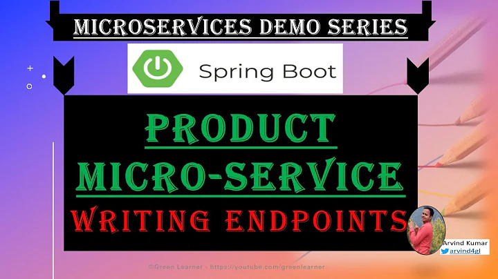 #2 Writing Endpoints for Product Microservice | Microservices Demo with Spring Boot