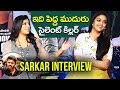 Keerthy Suresh and Varalaxmi Sarathkumar Sarkar Interview | Vijay, AR Murugadoss | Top Telugu TV