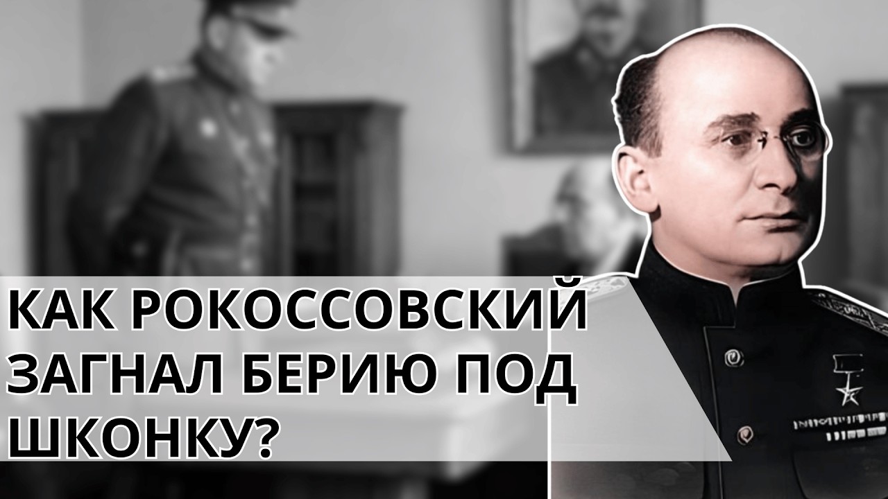 Почему Берия боялся заходить в кабинет к Рокоссовскому? БЕРИЯ БОЯЛСЯ ЕГО БОЛЬШЕ, ЧЕМ ВОЙНЫ.
