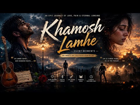 Khamosh Lamhe 💔 | Epic Bollywood Rock Ballad | Heart Touching Sad Love Song 2026