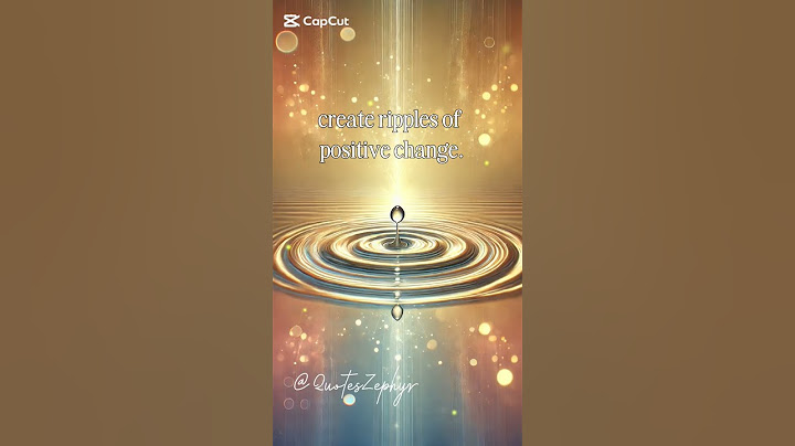 The Ripple Effect of Kindness