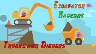 Excavator Backhoe Trucks and Diggers