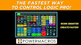 The Fastest Way to Control Logic Pro - Powermacros + Metagrid on iPad