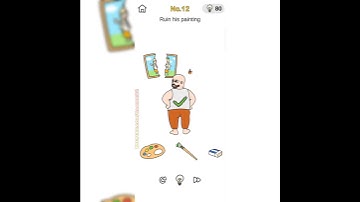 Ruin his Painting Prank Plan Level 12 - Prank plan Brainout Challenge