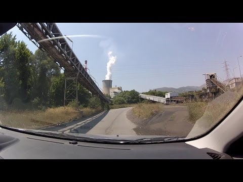 Megalopoli to Isaris (rural and mountain road driving, Greece) - onboard camera