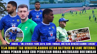 🔵BERKELAS! BARROS CETAK HATTRICK DIGAME INTERNAL😱HODAK DIBUAT TAKJUB🔥MATRICARDI DISAMBUT MERIAH