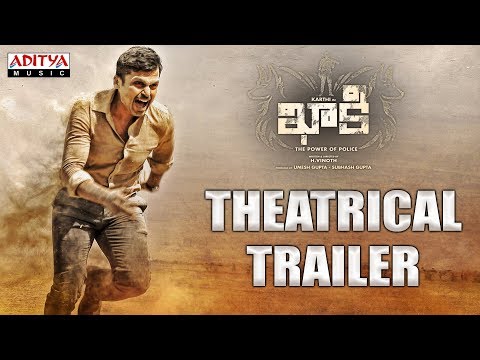 karthee new movie 'Khaki'  theatrical trailer was released on Tuesday at Diwali 