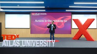 The Courage to Begin: Growing Through Uncertainty | Alok Verma | TEDxATLAS University