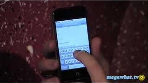 iPhone Tip;- How to... save email messages as drafts