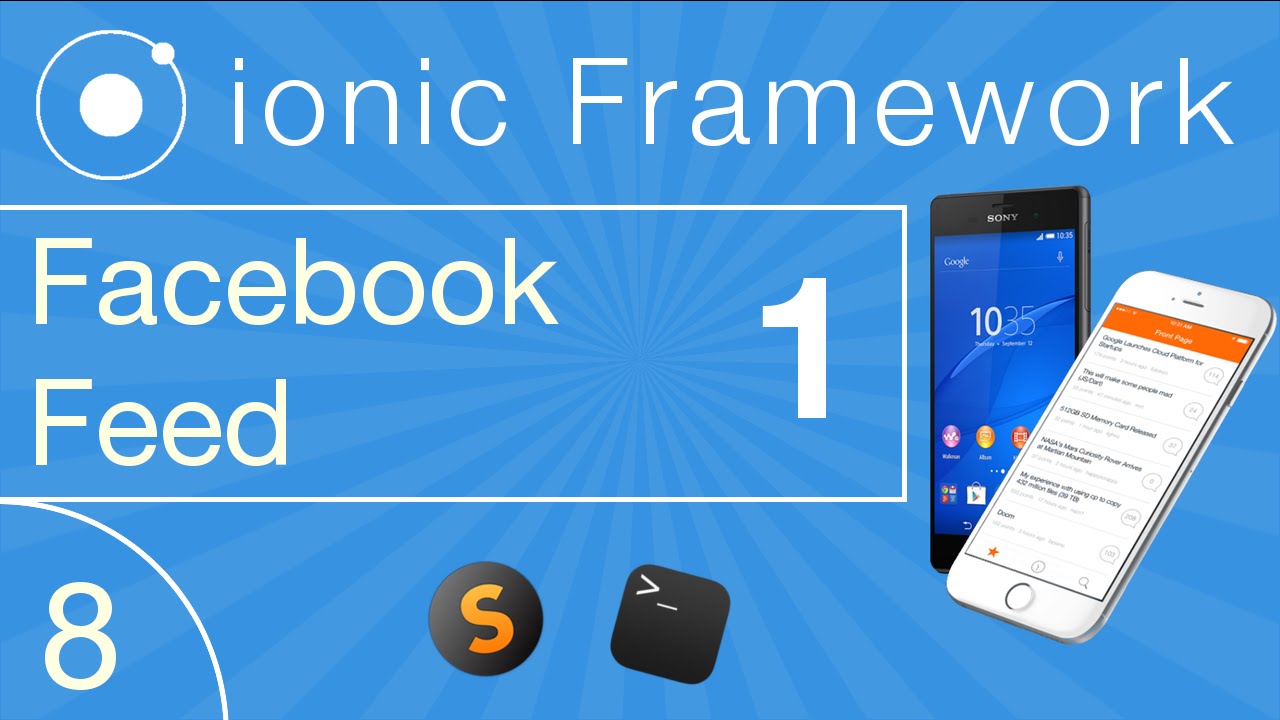 Ionic Cross Platform Development Tutorial 08: Facebook Feed Integration ...