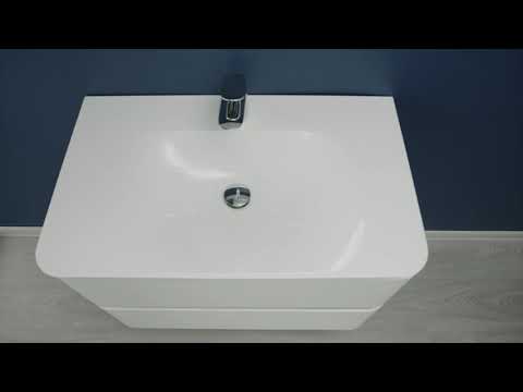 Тумба под раковину AM PM Sensation 80 M30FHX0802WG с двумя выдвижными ящиками. Тумба под раковину AM PM Sensation 80 M30FHX0802WG с двумя выдвижными ящиками.