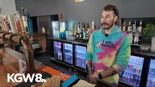 Pride preparations are in full swing across Portland's waterfront