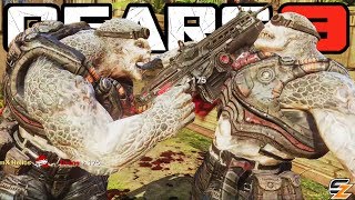 Gears of War 3 PC Horde Mode - DRONE vs LOCUST HORDE Gameplay!