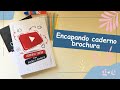 Encapando caderno brochura