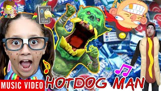 Airheads (Hot Dog Man) 🎵 Raptain Hook (FUNnel Vision FAMILY Halloween Night) Animated Music Video