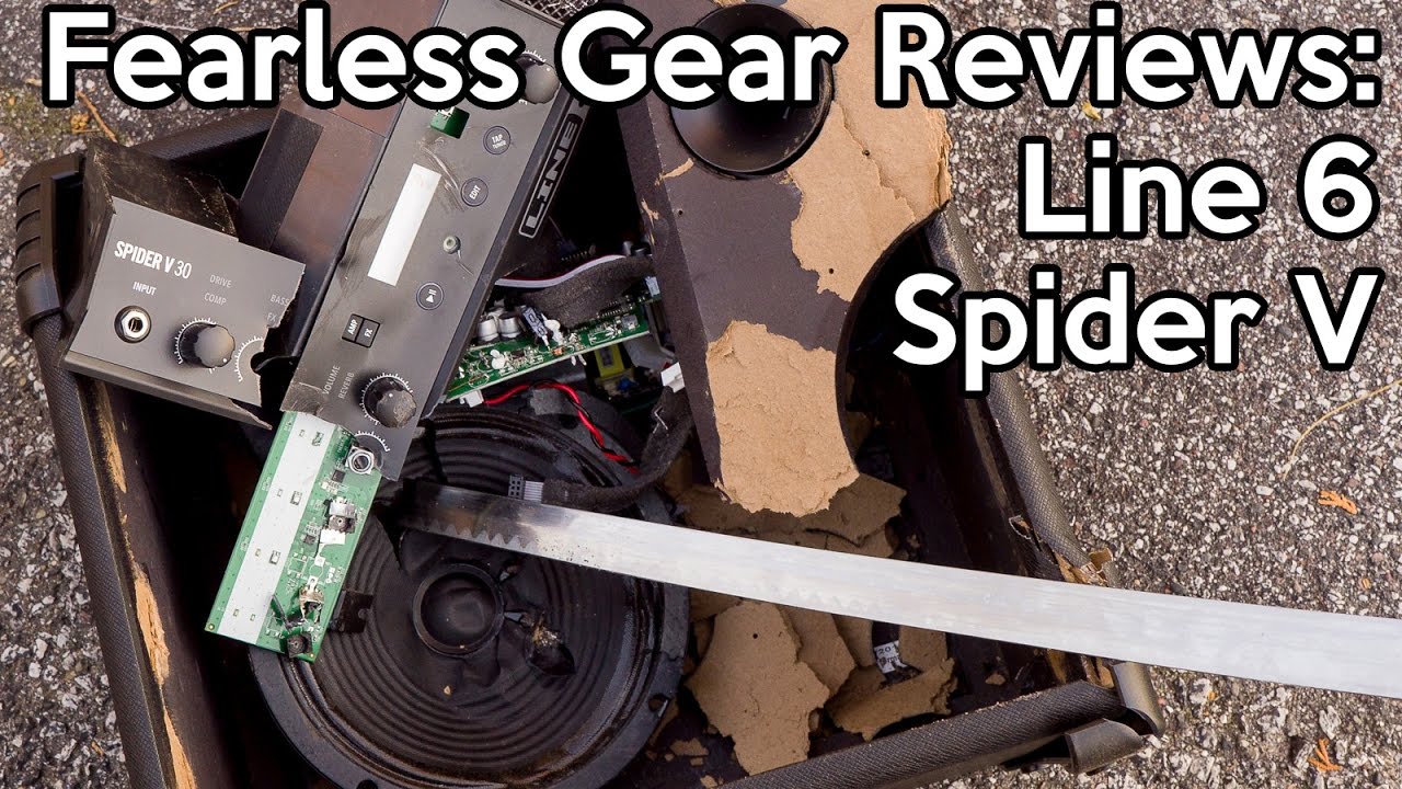 Παρακολούθηση Fearless Gear Review: LINE 6 SPIDER V στο YouTube Παρακολούθηση Fearless Gear Review: LINE 6 SPIDER V στο YouTube
