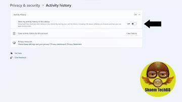 How to Enable Activity History on Windows 11
