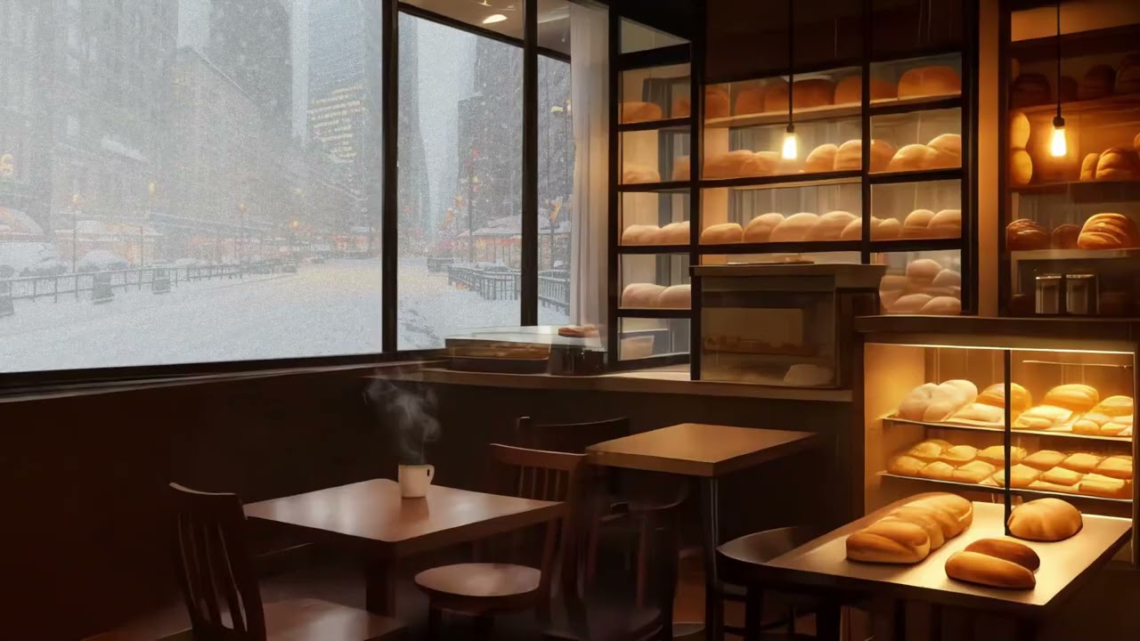 listening to the howling wind and snow outside the window for relaxation and sleep aid.