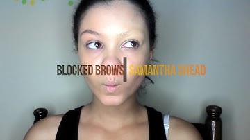 SFX Basics: Brow Blocking | Samantha Shead