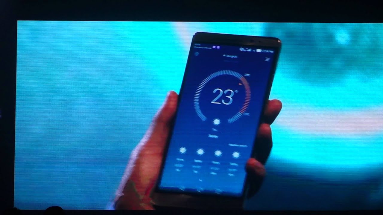 ตัวอย่างการใช้งาน Huawei Knuckle Sense