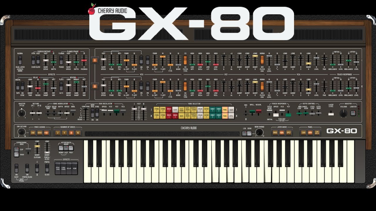 GX80 (Cherry Audio's new flagship synth!) VIRAL BEATS YouTube