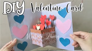 #16 DIY Valentine Card Pop-Up | Kartu Ucapan Hari Kasih Sayang