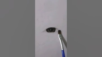 How to draw a hyper realistic eye #art #trending