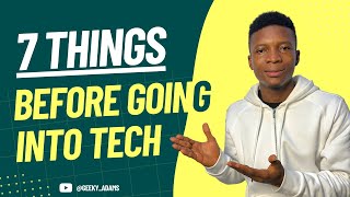 DON'T pursue a TECH CAREER In 2023 unless You've Considered These 7 Things