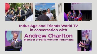 Friends World TV in conversation with Andrew Charlton, Member of Parliament for Parramatta