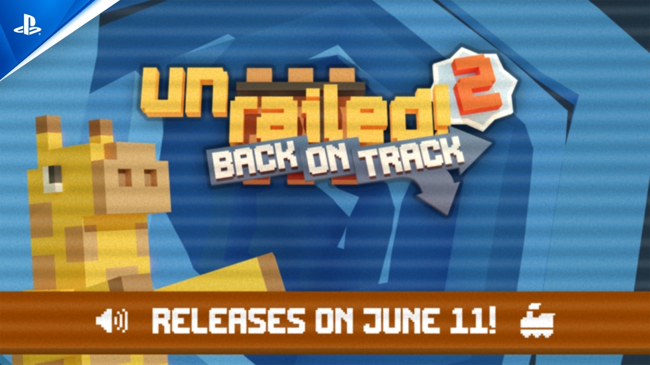 Unrailed 2: Back on Track - Release Date Reveal Trailer | PS5 Games