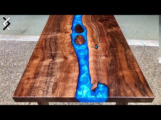 How to Make an Epoxy Resin Tabletop : 8 Steps (with Pictures