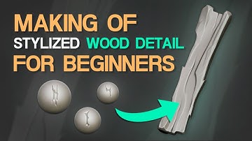 How to Create Stylized Wood Detail in Zbrush