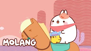 WESTERN TALES with Molang and Piu Piu   Animation and Cartoons in English