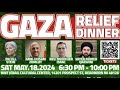 Gaza relief dinner  doctors against genocide  dearborn may 18 2024