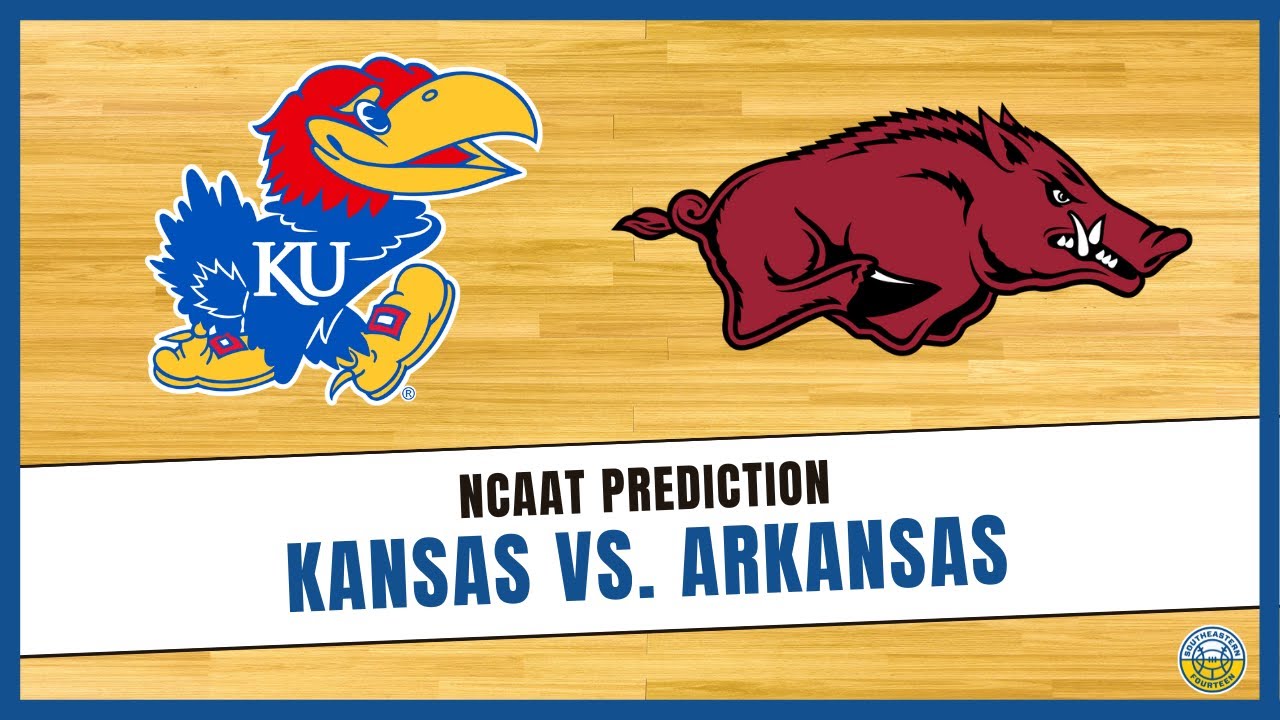 NCAA Tournament Predictions Kansas vs. Arkansas YouTube