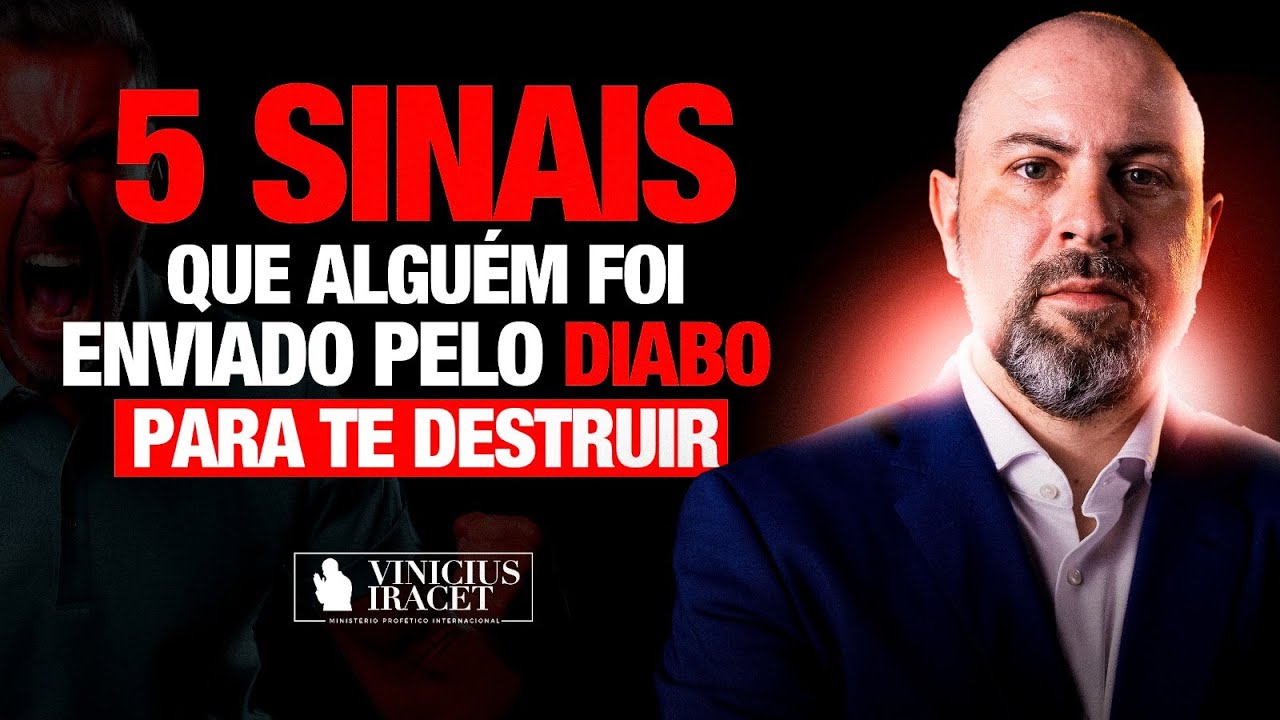 NÃO IGNORE Esses sinais DEMONÍACOS de que alguém em sua vida foi enviado pelo diabo @Profeta Vinicius Iracet