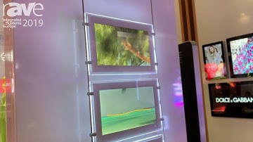 ISE 2019: Allsee Showcases 15" Rod-Powered Display Series for Retail Digital Signage Applications