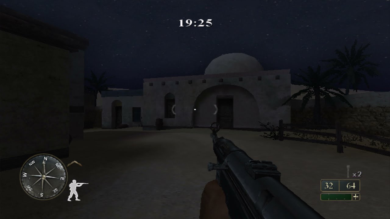 Call of Duty 2 Big Red One|Multiplayer Map Showcase|Kasserine