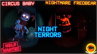 How to beat FNaF VR - Circus Baby + Nightmare Fredbear Night Terrors Walkthrough | FNaF Academy