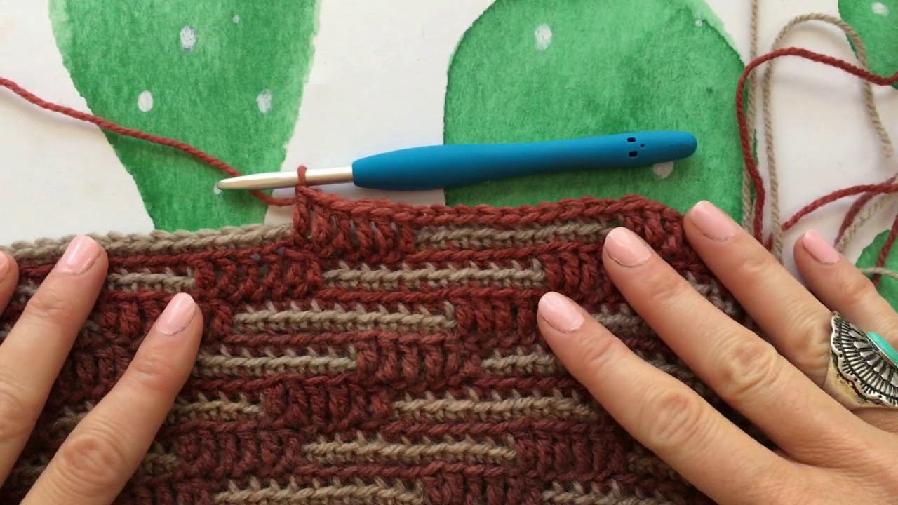 Cactus Garden Blanket Part 2 Tutorial by Pretty Peaceful