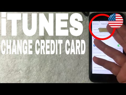 ✅  How To Change iTunes Credit Card 🔴