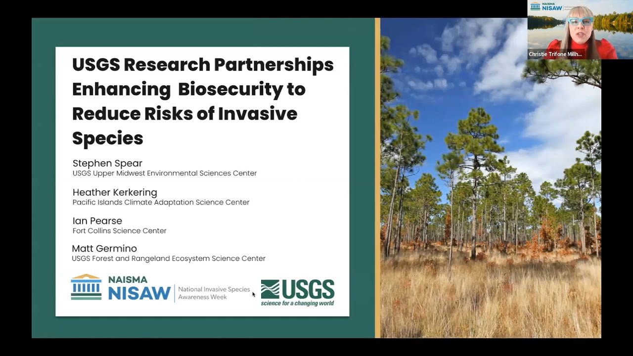 Invasive Insects Usgs NISAW Webinar: USGS Research Partnerships Enhancing Biosecurity to ...