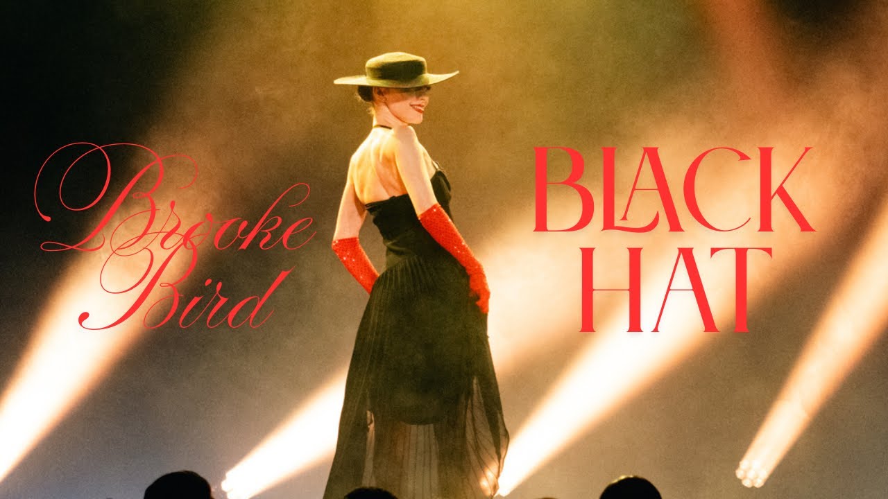 ‘Black Hat’ Burlesque Act by Brooke Bird