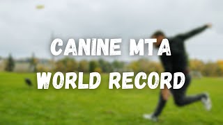 Canine MTA World Record with Frisbee Rob and Sailor